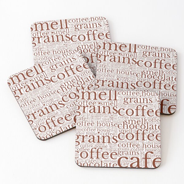 Item preview, Coffee House Pattern designed and sold by WildAliceArt.