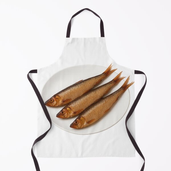 Item preview, Three smoked sprats on a plate designed and sold by Futured1.
