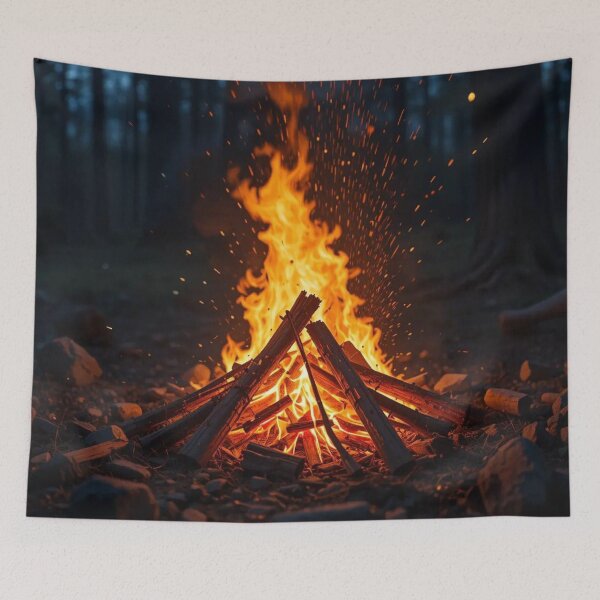Item preview, Campfire in a Forest designed and sold by InezPhotography.