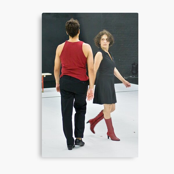 Sonias and ricardos rehearsal for QuaaDriDuuo, August 2007 Metal Print