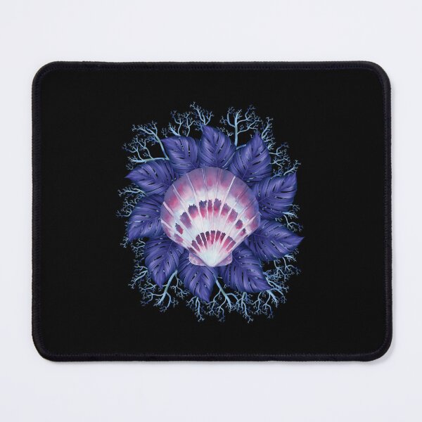 Item preview, Pretty In Purple Scallop Seashell  	 designed and sold by pzcagrplh87.