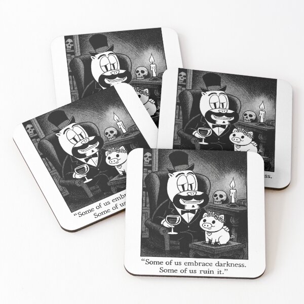 Item preview, Mr. Big Pig and little princess pig designed and sold by BrinClivy.