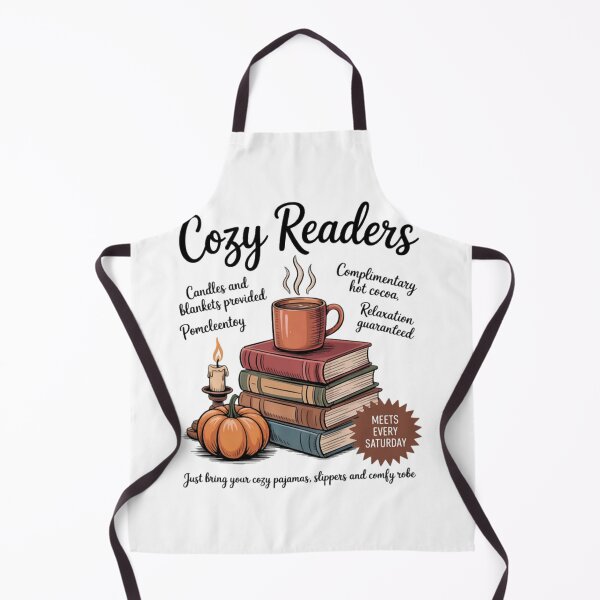 Item preview, Cozy Readers Book Club Autumn Fall Book Lover Thanksgiving designed and sold by Vastingan.
