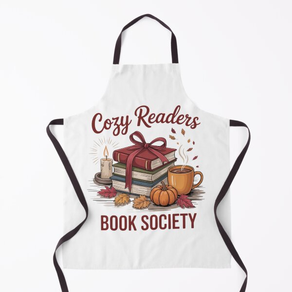Artikelvorschau, Cozy Readers Book Society Herbst Blumen Kürbis Saison entworfen und verkauft von Vastingan.