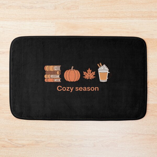 Item preview, Cozy Season Fall Autumn Pumpkin Coffee Leaf Books designed and sold by Vastingan.