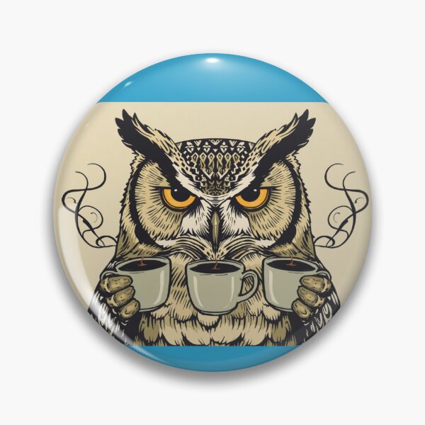 Item preview, Coffee Whoot designed and sold by Furrista.