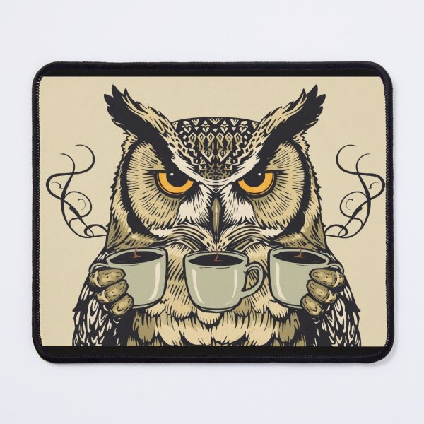 Item preview, Coffee Whoot designed and sold by Furrista.