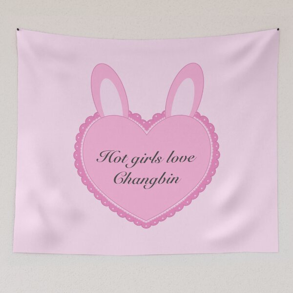 Item preview, Hot Girls Love Changbin – Stray Kids Fanart designed and sold by yulsdraw.