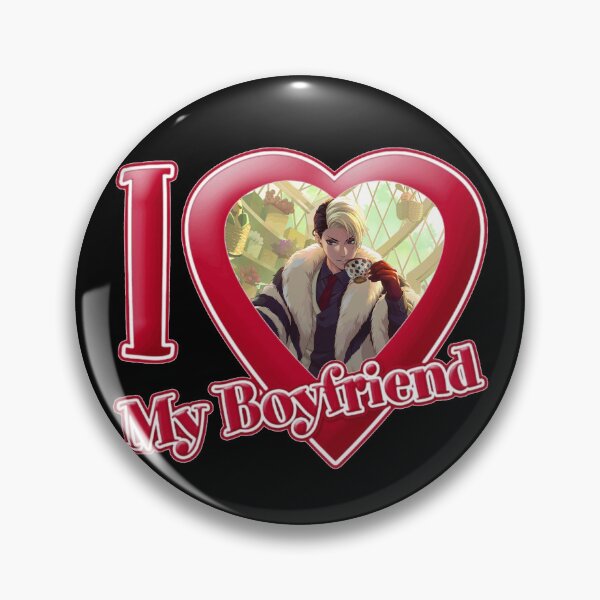 Item preview, I love my boyfriend Crewel designed and sold by Gloomy_vampire.