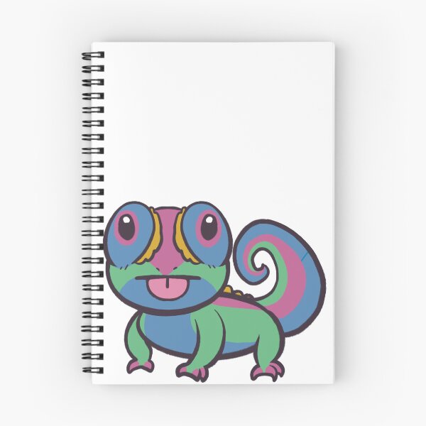 Item preview, Polysexual Pride Chameleon designed and sold by Sophie the Cow’s Printshop.