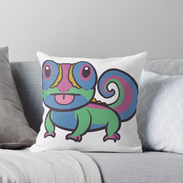 Item preview, Polysexual Pride Chameleon designed and sold by Sophie the Cow’s Printshop.