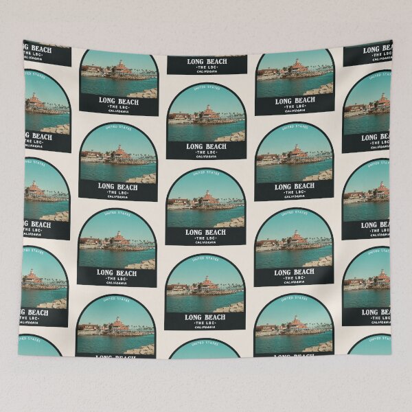 Item preview, Long Beach (California), United States city designed and sold by PinkandP.