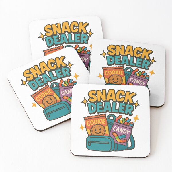 Item preview, Snack Dealer Funny Food Lover Sticker designed and sold by NitkiStudio.