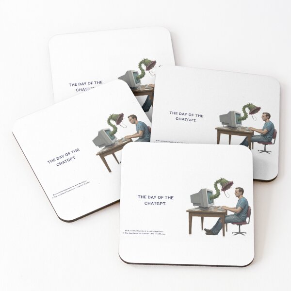 Item preview, The Day of the ChatGPT - The Accidental Cartoonist - ProjectLXX designed and sold by ProjectLXX.