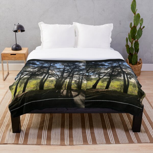 Item preview, Sunlight Through Forest Trees designed and sold by TrisaThyme.