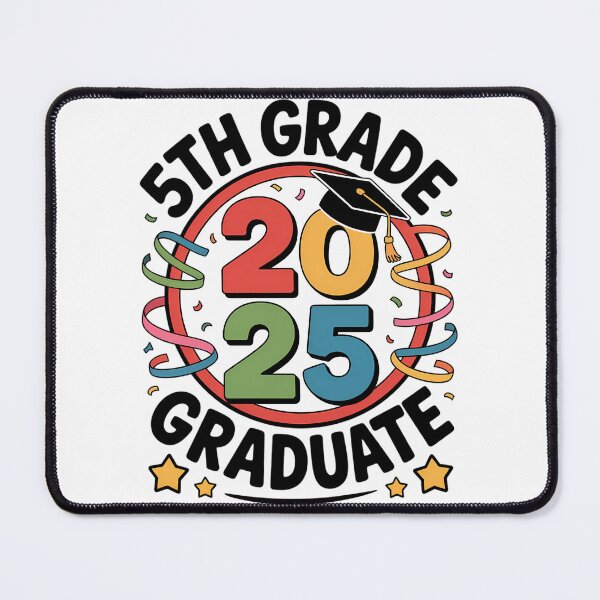 Item preview, 5th Fifth Grade Graduate 2025 Graduation Class Of 2025 Kids designed and sold by papertaless.