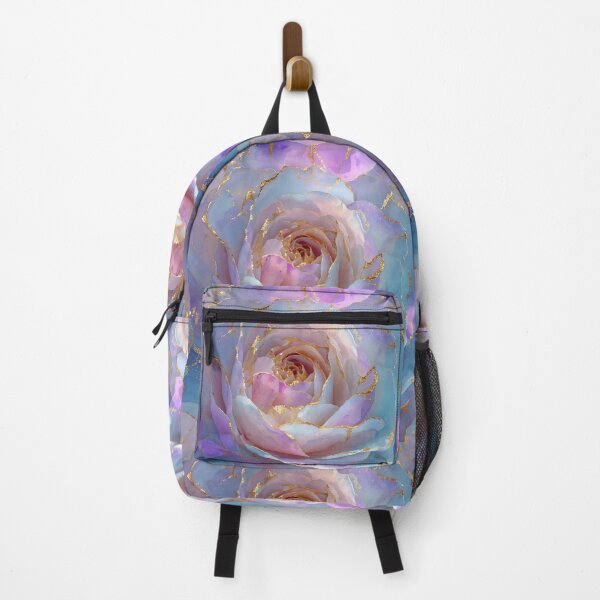 Item preview, Iridescent Pastel Roses with Gold Veins designed and sold by Anastasiia Yurevych.