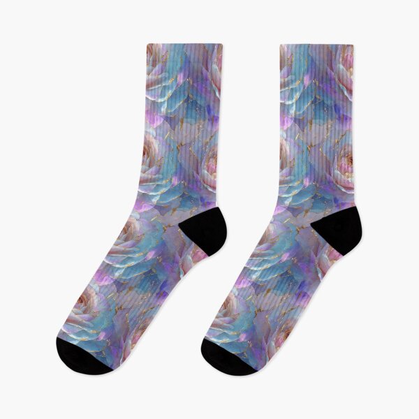Item preview, Iridescent Pastel Roses with Gold Veins designed and sold by Anastasiia Yurevych.