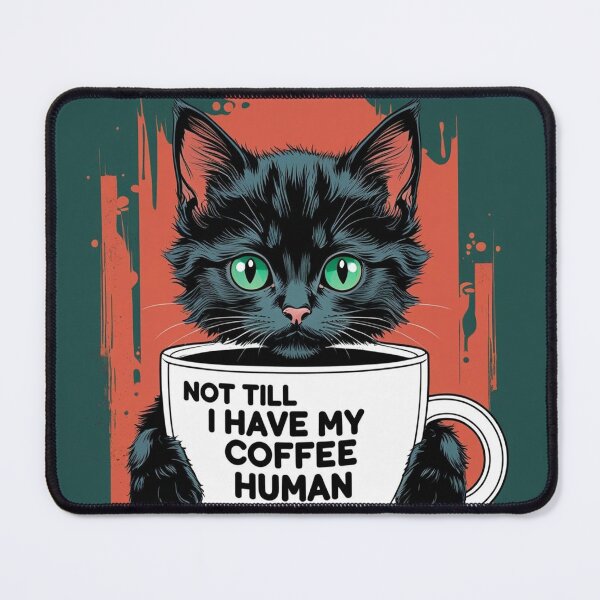 Item preview, coffee kitten 2 designed and sold by INK & VISION STUDIO.