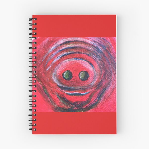 Item preview, Nice Red Piggy designed and sold by CarolLeesArt.