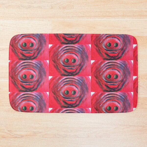 Item preview, Nice Red Piggy designed and sold by CarolLeesArt.