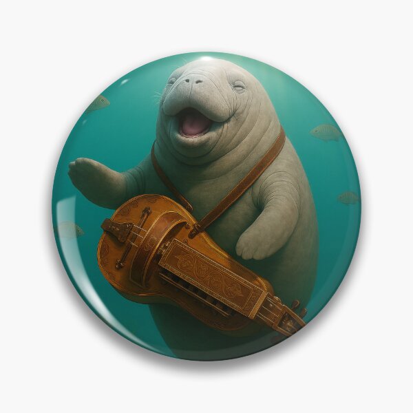 Item preview, Hurdy Gurdy Manatee designed and sold by Tridentulus.