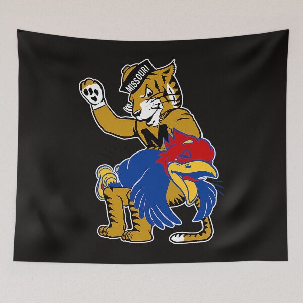 Item preview, Vintage M-U Tiger Vs. K-U Jayhawk Spanking designed and sold by LindaFantauzzi6.
