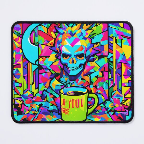 Item preview, death coffee designed and sold by INK & VISION STUDIO.