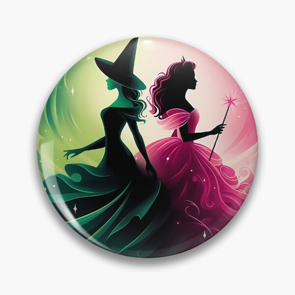 Item preview, Elphaba  Glinda Wicked The Musical Defying Gravity designed and sold by LatonSmit8.