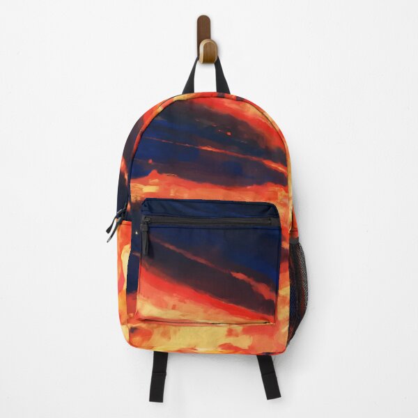 Item preview, Fiery Abstract Explosion of Red and Orange Streaks Radiating with Intense Energy on Dark Background designed and sold by Mimoshi ⭐⭐⭐⭐⭐.