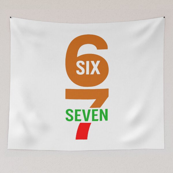 Item preview,  67 Six Seven Meme designed and sold by Gala-Zae.
