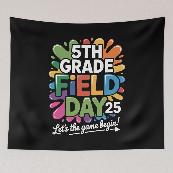 Item preview, 5th Grade Field Day 2025 Let The Games Begin Teacher Student designed and sold by papertaless.