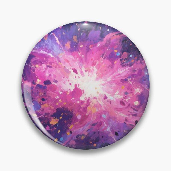 Item preview, Brilliant Pink and Purple Galactic Explosion with Radiant Light and Cosmic Particles in Deep Space designed and sold by Mimoshi ⭐⭐⭐⭐⭐.