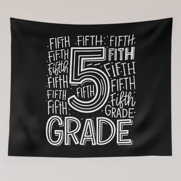 Item preview, 5th Grade Typography Team Fifth Grade Teacher Back To School designed and sold by papertaless.