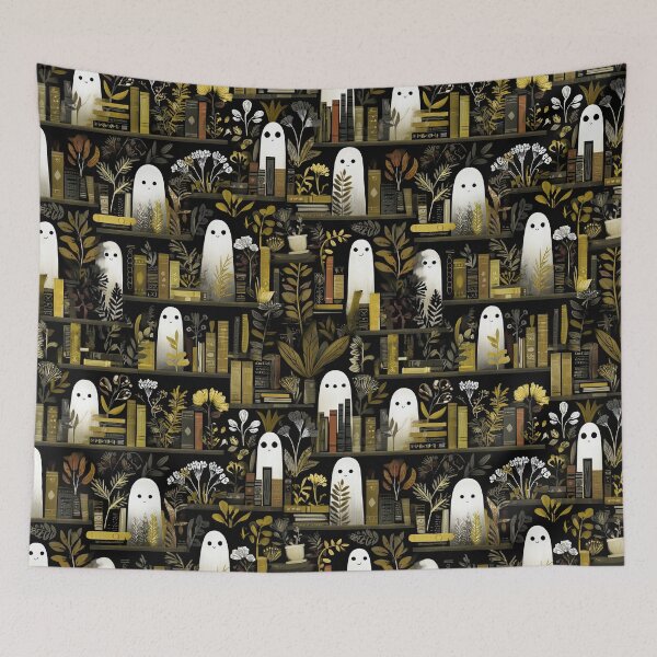 Item preview, The Haunted Library Ghost Pattern 3 designed and sold by Kybruno's Creations.
