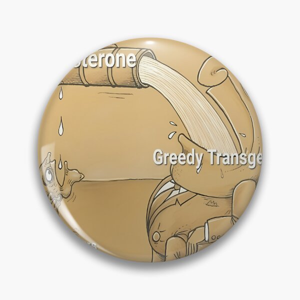 Item preview, Testosterone Transgenders And Bodybuilders Meme designed and sold by DaFisher8.