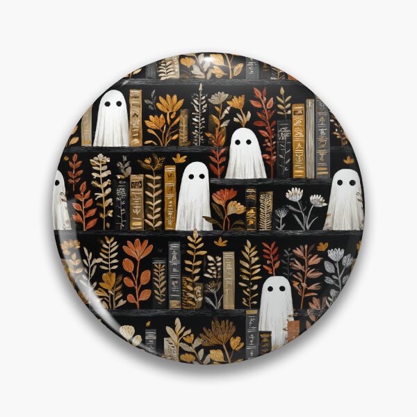 Item preview, The Haunted Library Ghost Pattern 4 designed and sold by Kybruno's Creations.