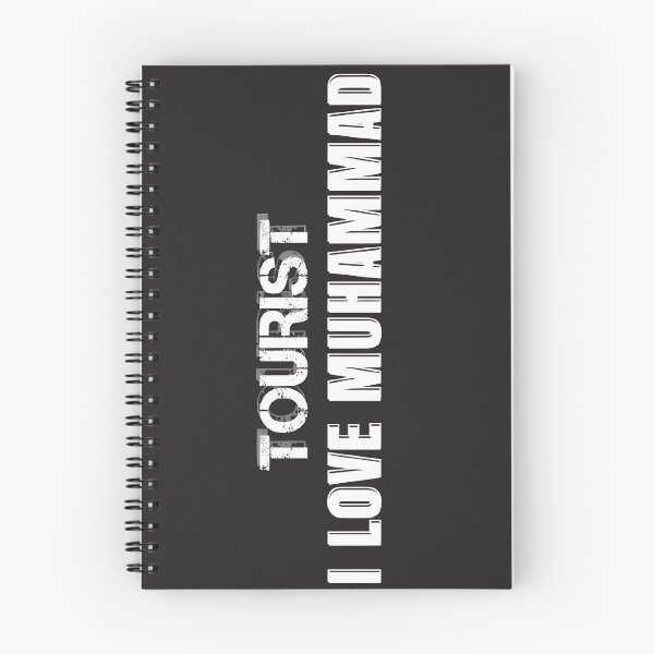 Item preview, I LOVE MUHAMMAD Tourist Typography Design designed and sold by Ledza.