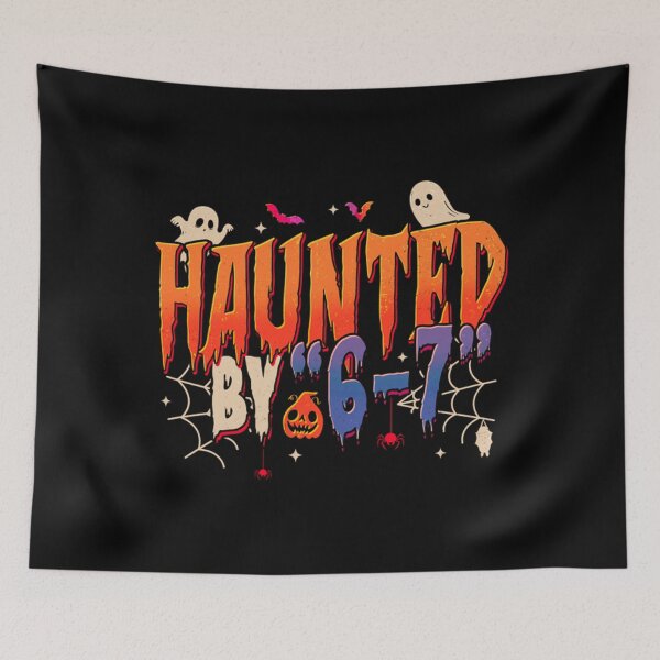 Item preview, Haunted by 6 7 halloween ghost designed and sold by Gala-Zae.
