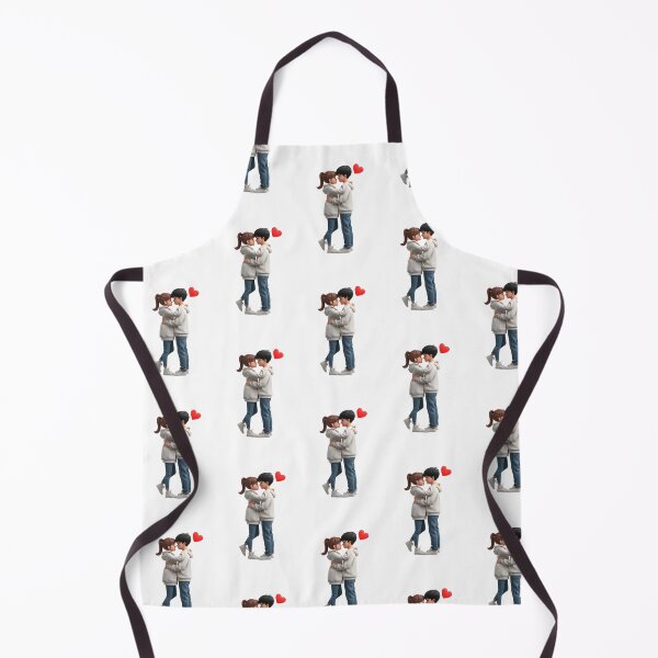Item preview, Ilustrație 3D în stil Zepeto cu un cuplu care se îmbrățișează și o inimă designed and sold by PixelVibe782.