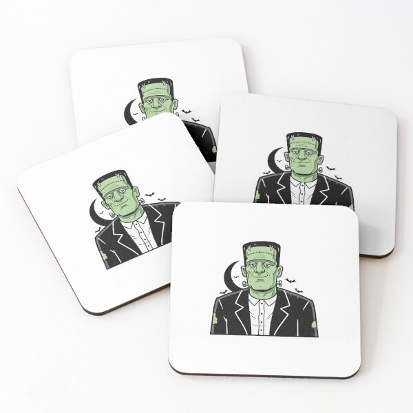 Item preview, Retro Frankenstein's Monster designed and sold by Homelesssquid's Stickers & More.