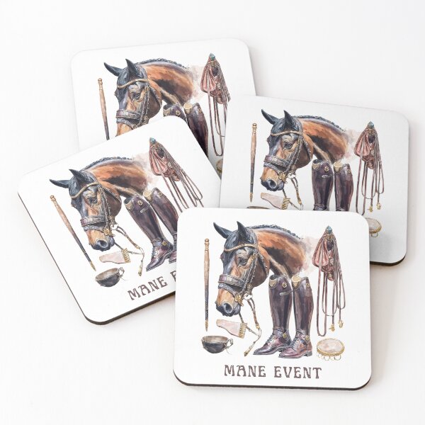 Item preview, Mane Event Horse and Equestrian Gear Art designed and sold by Anastasiia Yurevych.