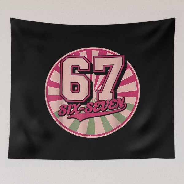 Item preview,   67 Six Seven Meme designed and sold by Gala-Zae.