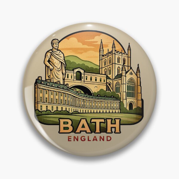 Item preview, Bath, England -- Roman & Georgian Heritage designed and sold by Myra365Art.