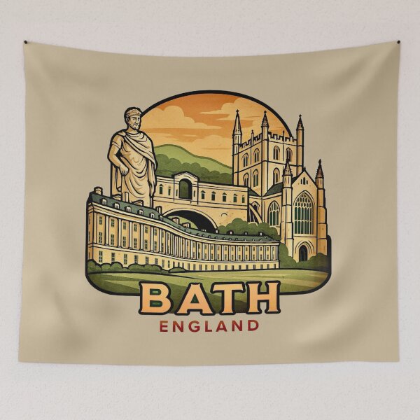 Item preview, Bath, England -- Roman & Georgian Heritage designed and sold by Myra365Art.