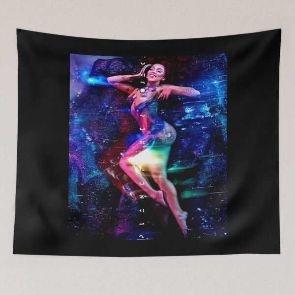 Item preview, Neon Dojas Planet Her Cat designed and sold by DarianaOrtiz.