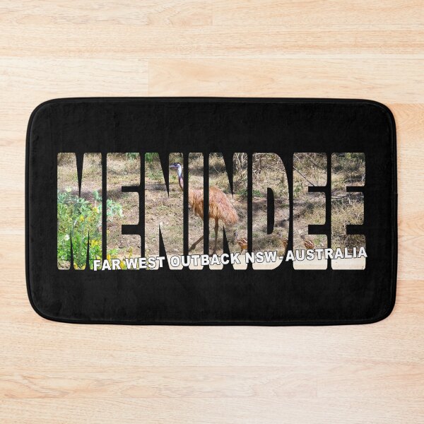 Item preview, MENINDEE Far West Outback NSW Australia - Emu with Chicks designed and sold by Adam Gormley.