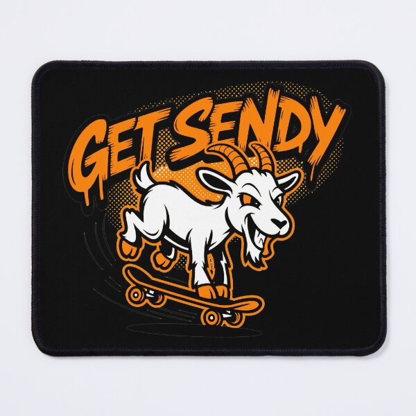 Item preview, Get Sendy Skateboarding Goat Extreme Sports Design designed and sold by MonkiFlipp.