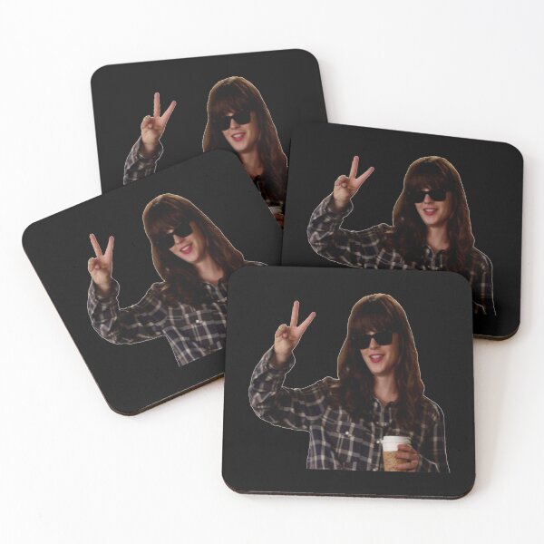 Item preview, New Girl, hungover Jess Day designed and sold by DarianaOrtiz.