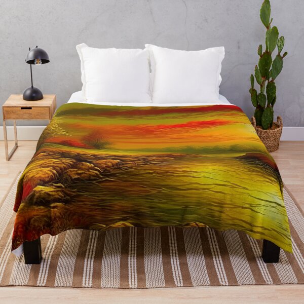 Item preview, Golden Hour River Twilight designed and sold by LanaGustavsson.